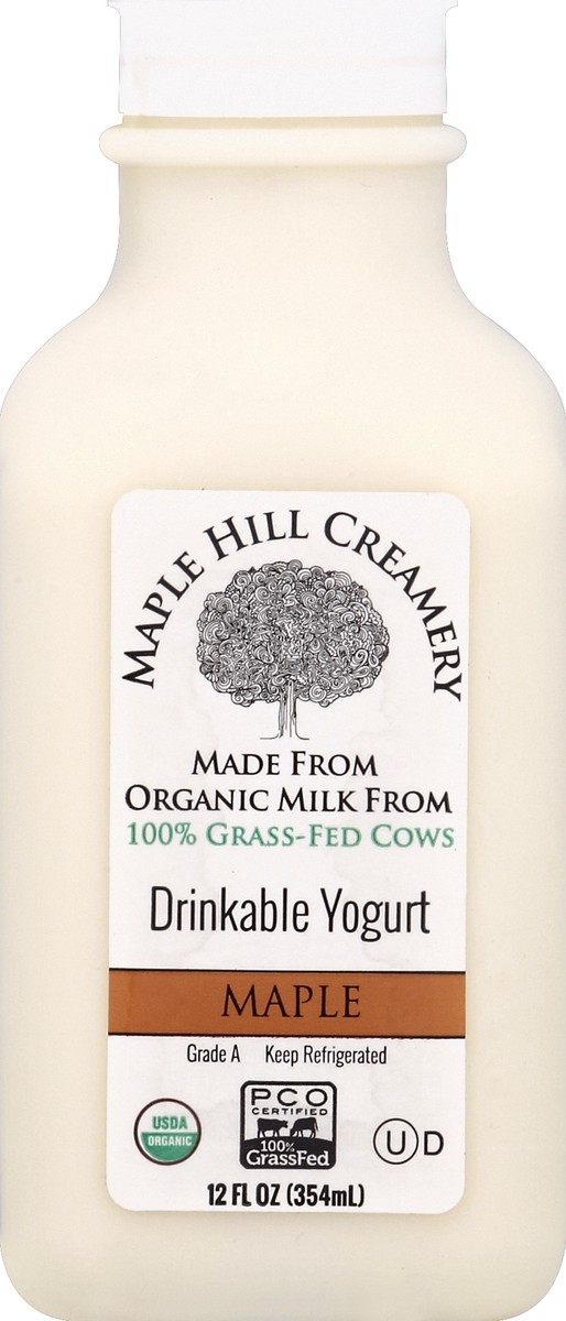 slide 3 of 4, Maple Hill Creamery Yogurt 12 oz, 12 oz