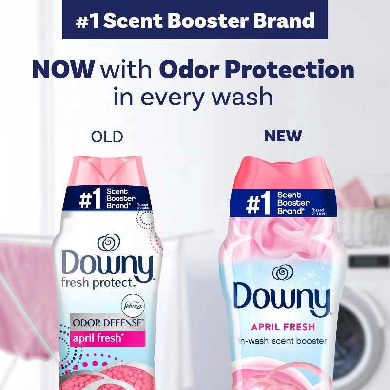slide 3 of 10, Downy April Fresh In-Wash Scent Booster Beads - 30.1oz, 30.1 oz