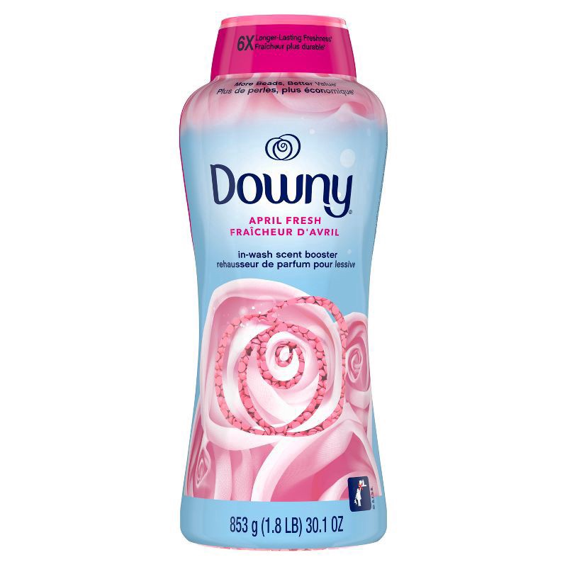 slide 2 of 10, Downy April Fresh In-Wash Scent Booster Beads - 30.1oz, 30.1 oz