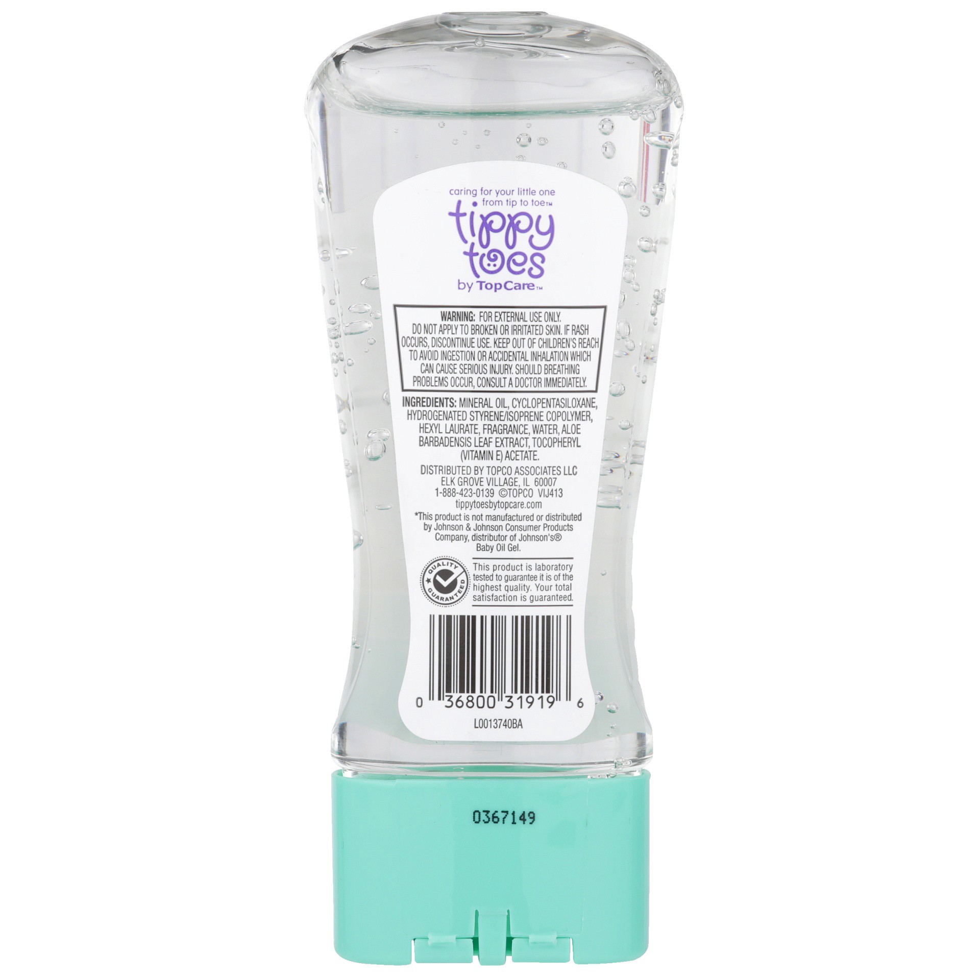 slide 5 of 6, Tippy Toes Baby Oil Gel 6.5 fl oz, 6.5 fl oz