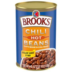 Brooks Hot Chili Beans 40 oz
