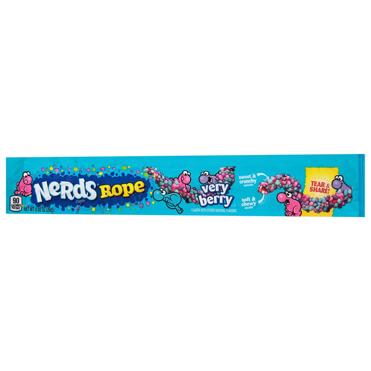 slide 8 of 9, Nerds Rope Very Berry Candy 0.92 oz, 0.92 oz