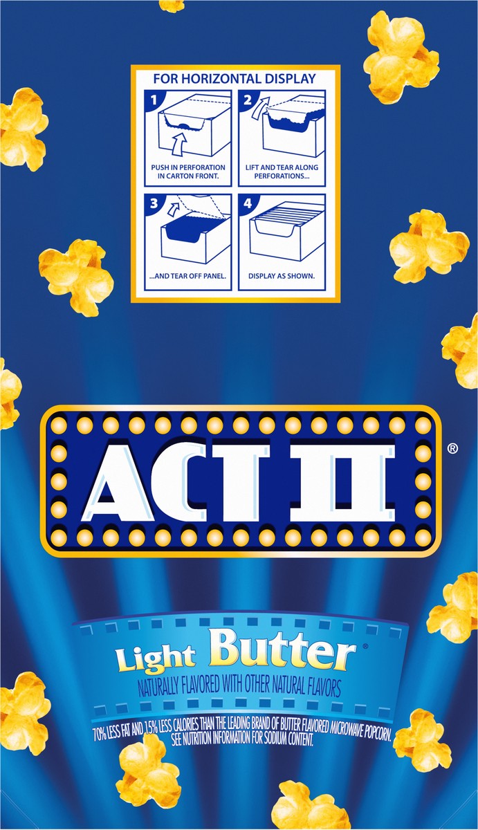 slide 9 of 11, ACT II Light Btr Popcorn, 2.75 oz
