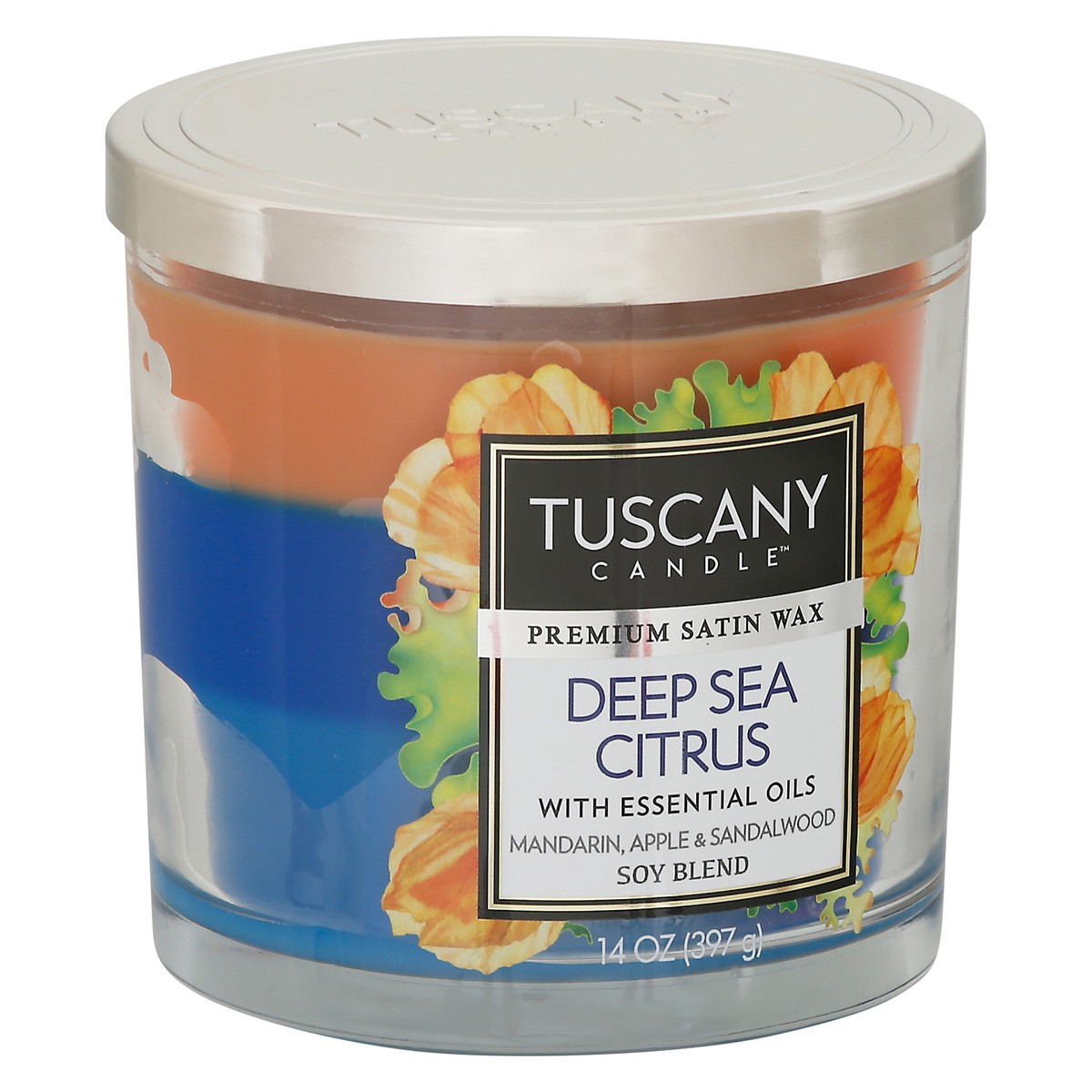 slide 9 of 9, Tuscany Candle Deep Sea Citrus Candle 1 Each, 1 ct