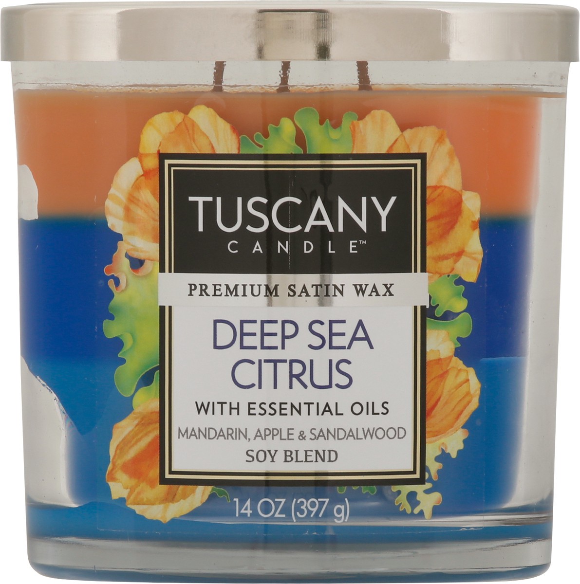 slide 2 of 9, Tuscany Candle Deep Sea Citrus Candle 1 Each, 1 ct