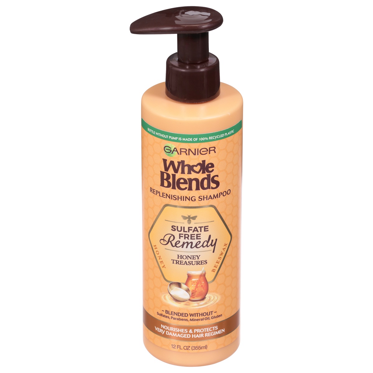 slide 1 of 1, Whole Blends Sulfate Free Remedy Replenishing Honey Treasures Shampoo 12 fl oz, 12 fl oz