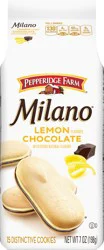 Pepperidge Farm Milano Lemon Chocolate Flavored Cookies 15 ea