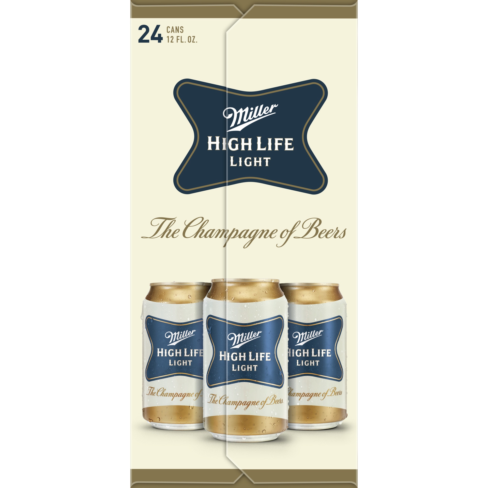 slide 5 of 6, Miller High Life Light Beer, 24 ct; 12 fl oz