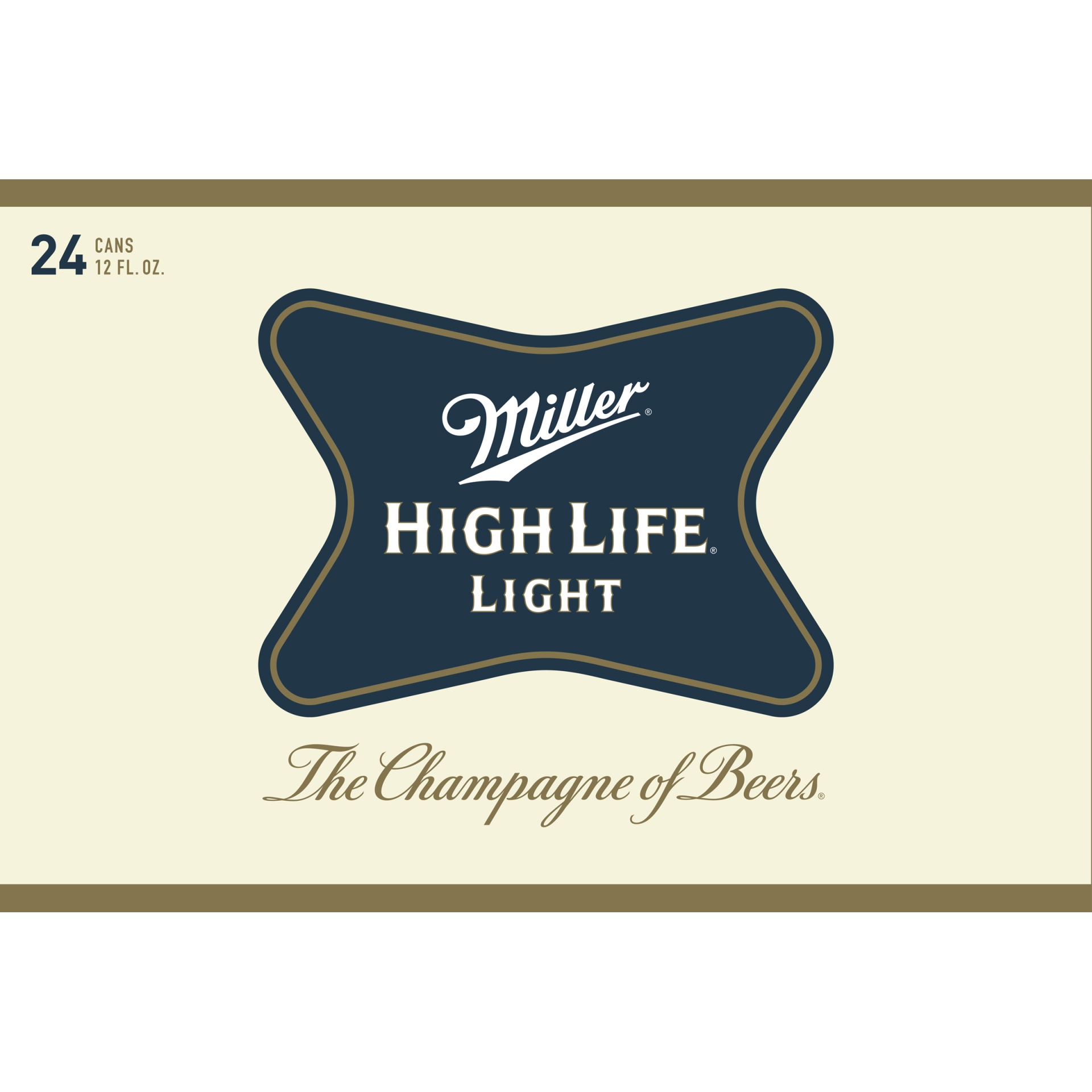 slide 6 of 6, Miller High Life Light Beer, 24 ct; 12 fl oz