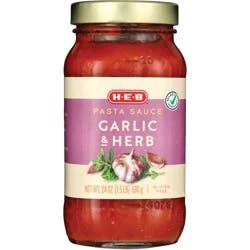 H-E-B Garlic & Herb Pasta Sauce