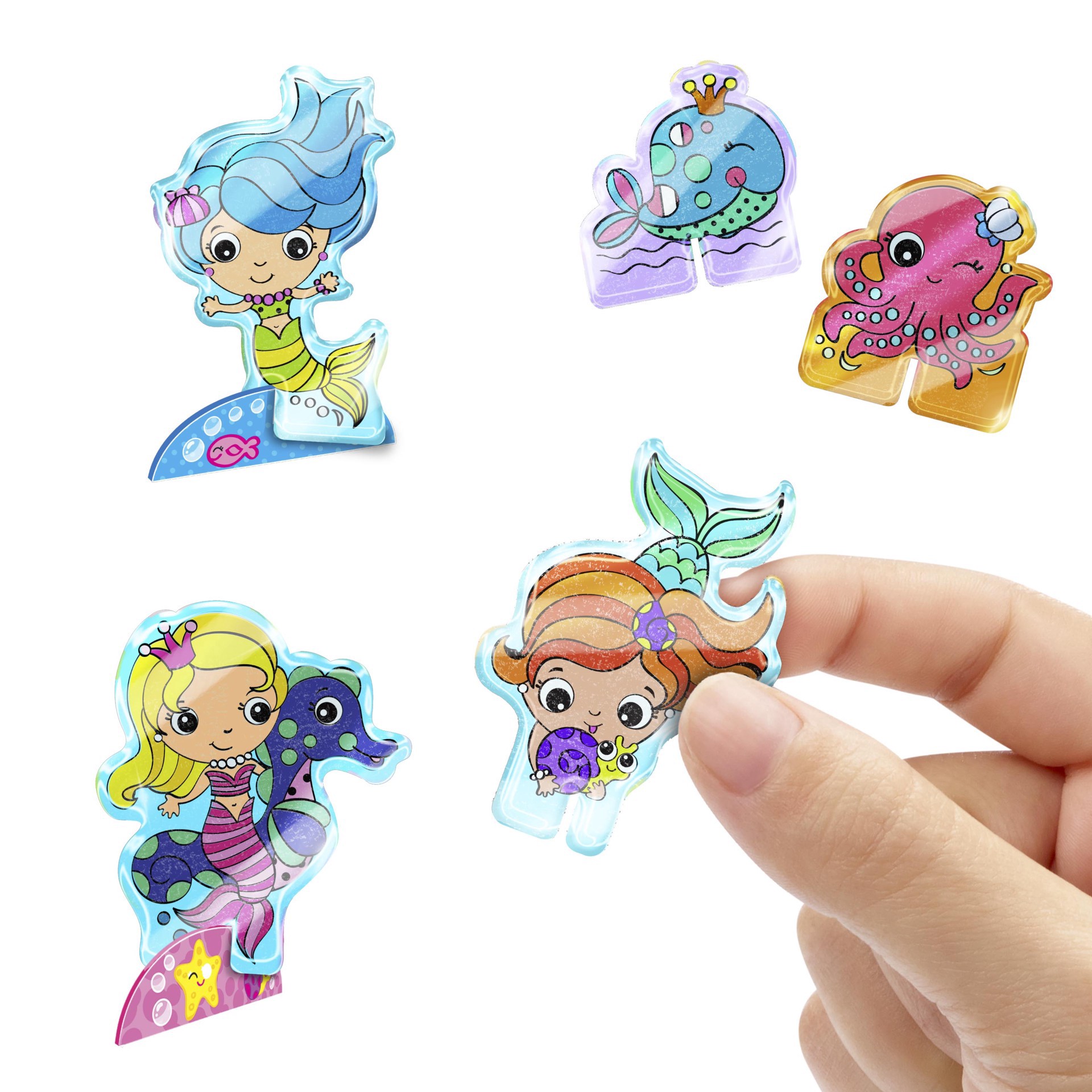 slide 4 of 4, Alex Toys Shrinky Dinks Mermaid Activity Kit, 28 ct