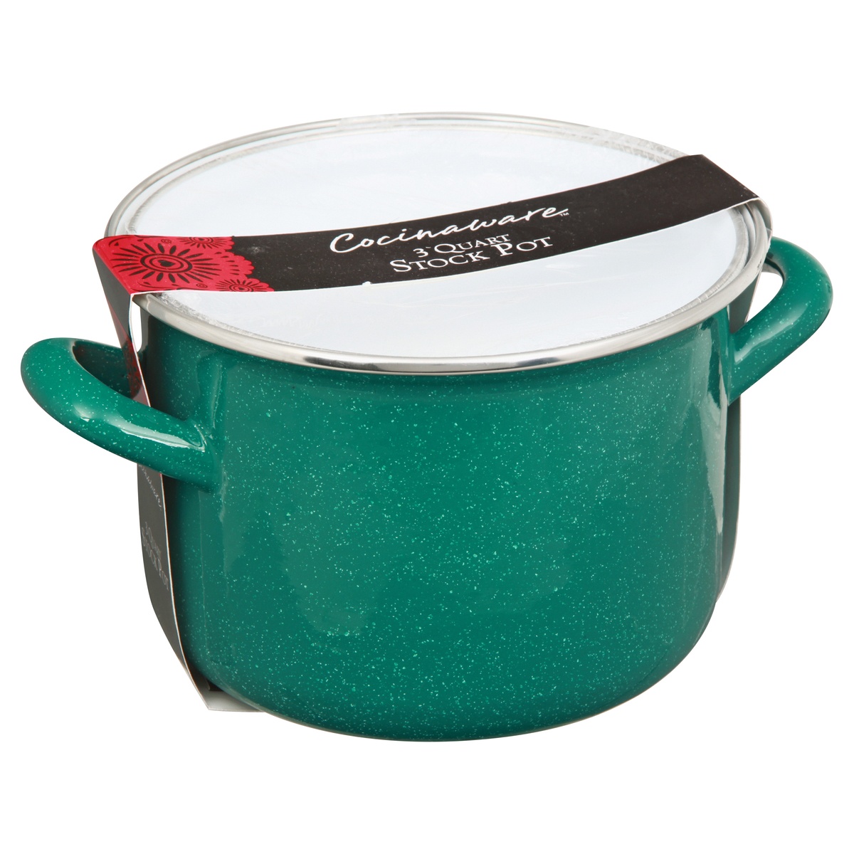 Cocinaware Teal Enamel Casserole