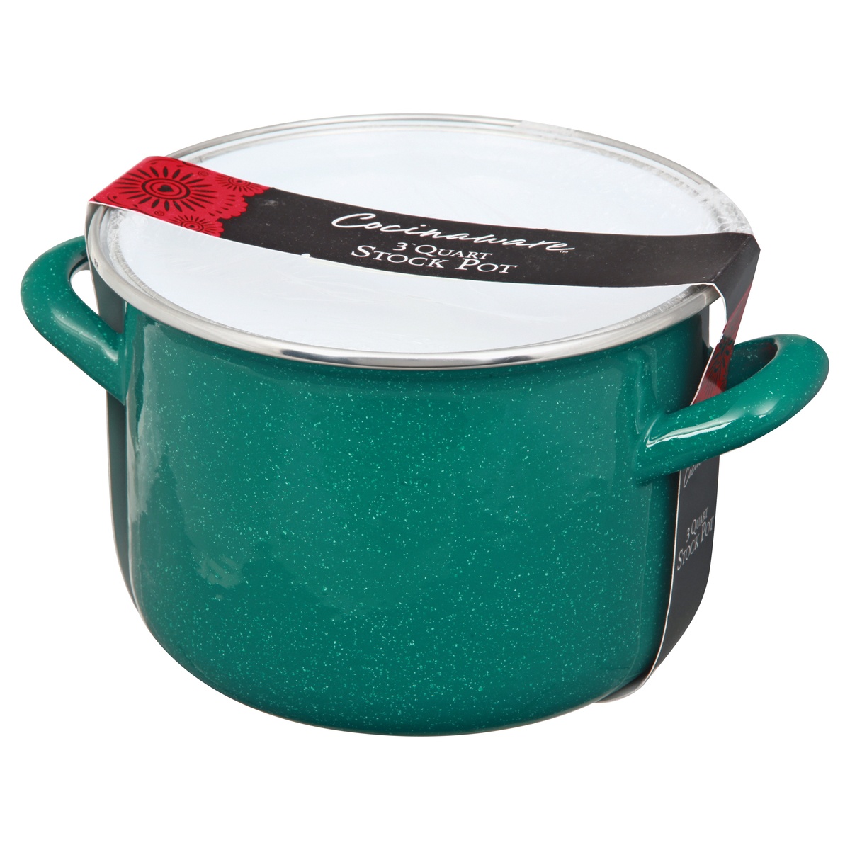 Cocinaware Teal Enamel Casserole