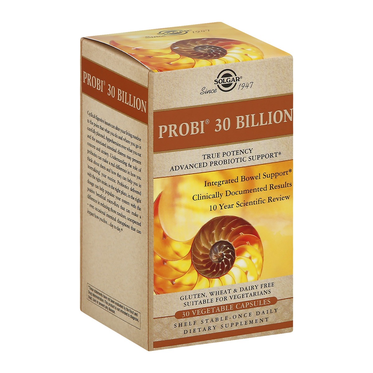 slide 2 of 9, Probi 30 Billion Vegetable Capsules, 30 ct