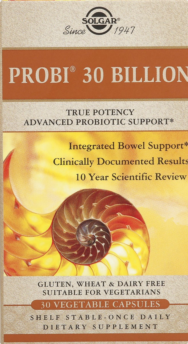 slide 8 of 9, Probi 30 Billion Vegetable Capsules, 30 ct