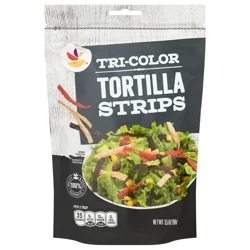 Giant Tri-Color Tortilla Strips