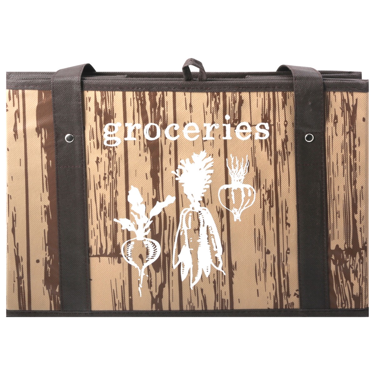 slide 1 of 10, Earth Wise Groceries Box Tote - Each, 1 ct