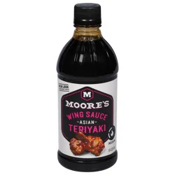 Moore's Moore/Sauce Wing Teriyaki Asian 16 Oz