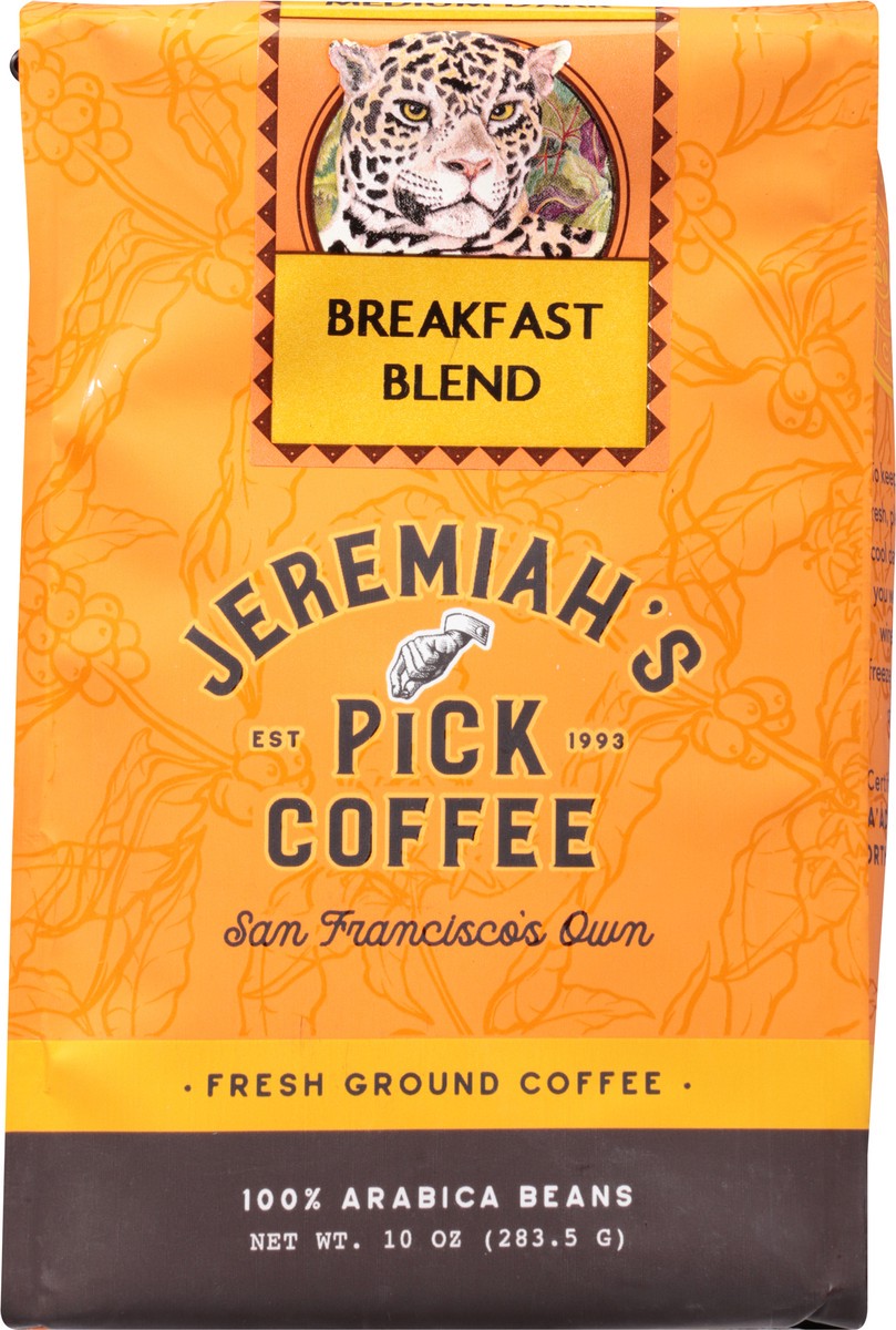 slide 7 of 9, Jeremiah's's Jeremiah'ss Pick Coffee Freshly Ground Breakfast Blend, 10 oz