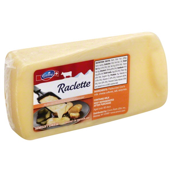 slide 1 of 1, Emmi Swiss Cut Raclette, 1 lb