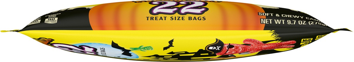 slide 3 of 9, Sour Patch/Swedish Fish Red SOUR PATCH KIDS & SWEDISH FISH Mini Halloween Candy Variety Pack, 22 Trick or Treat Bags,