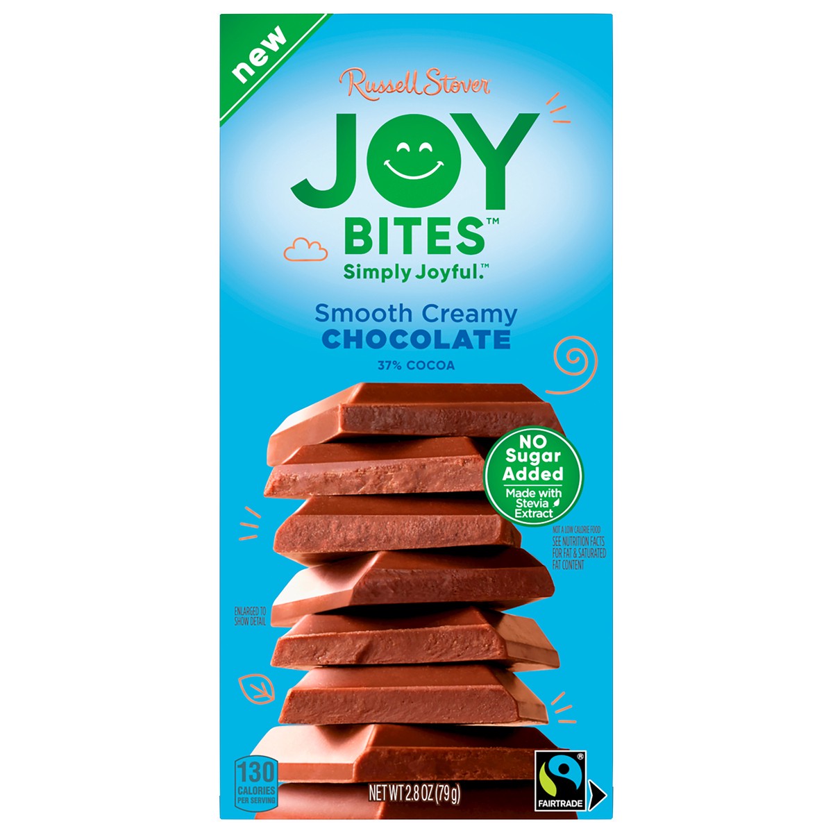 slide 13 of 13, Russell Stover Joy Bites 37% Cocoa Chocolate 2.8 oz, 