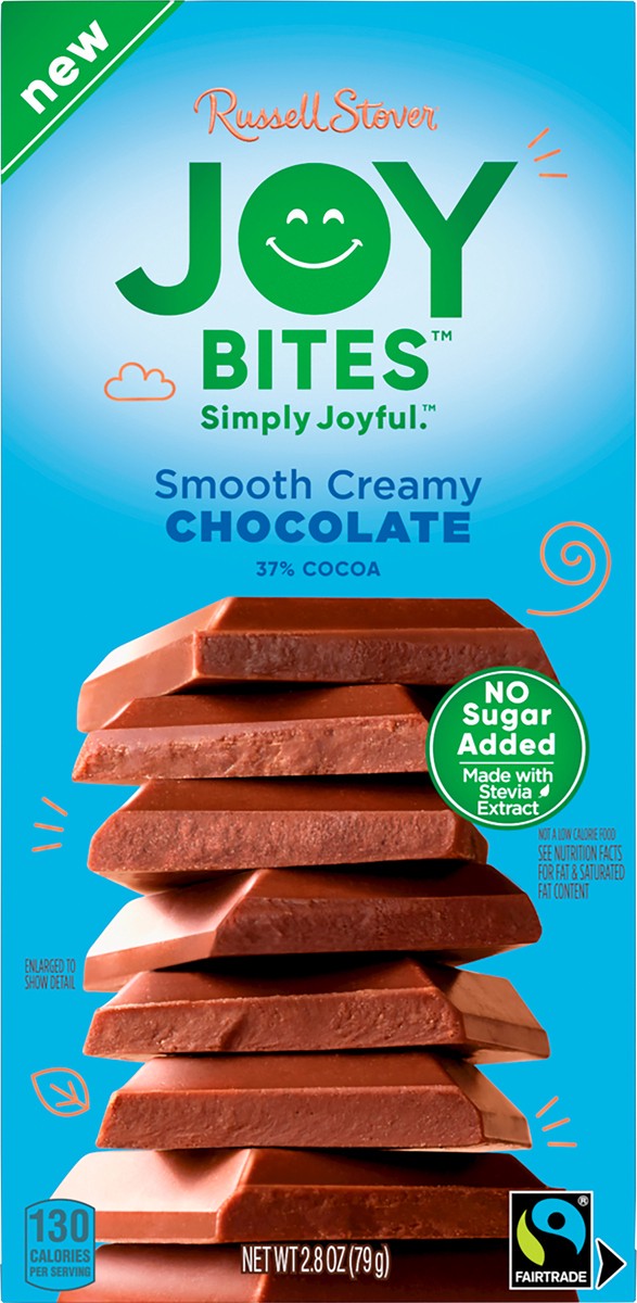 slide 9 of 13, Russell Stover Joy Bites 37% Cocoa Chocolate 2.8 oz, 