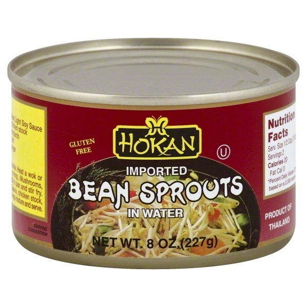 slide 1 of 1, Hokan Bean Sprouts 8 oz, 8 oz