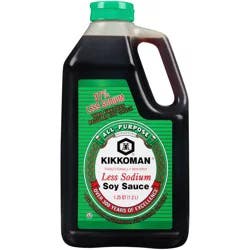 Kikkoman Less Sodium Soy Sauce 1.25 qt