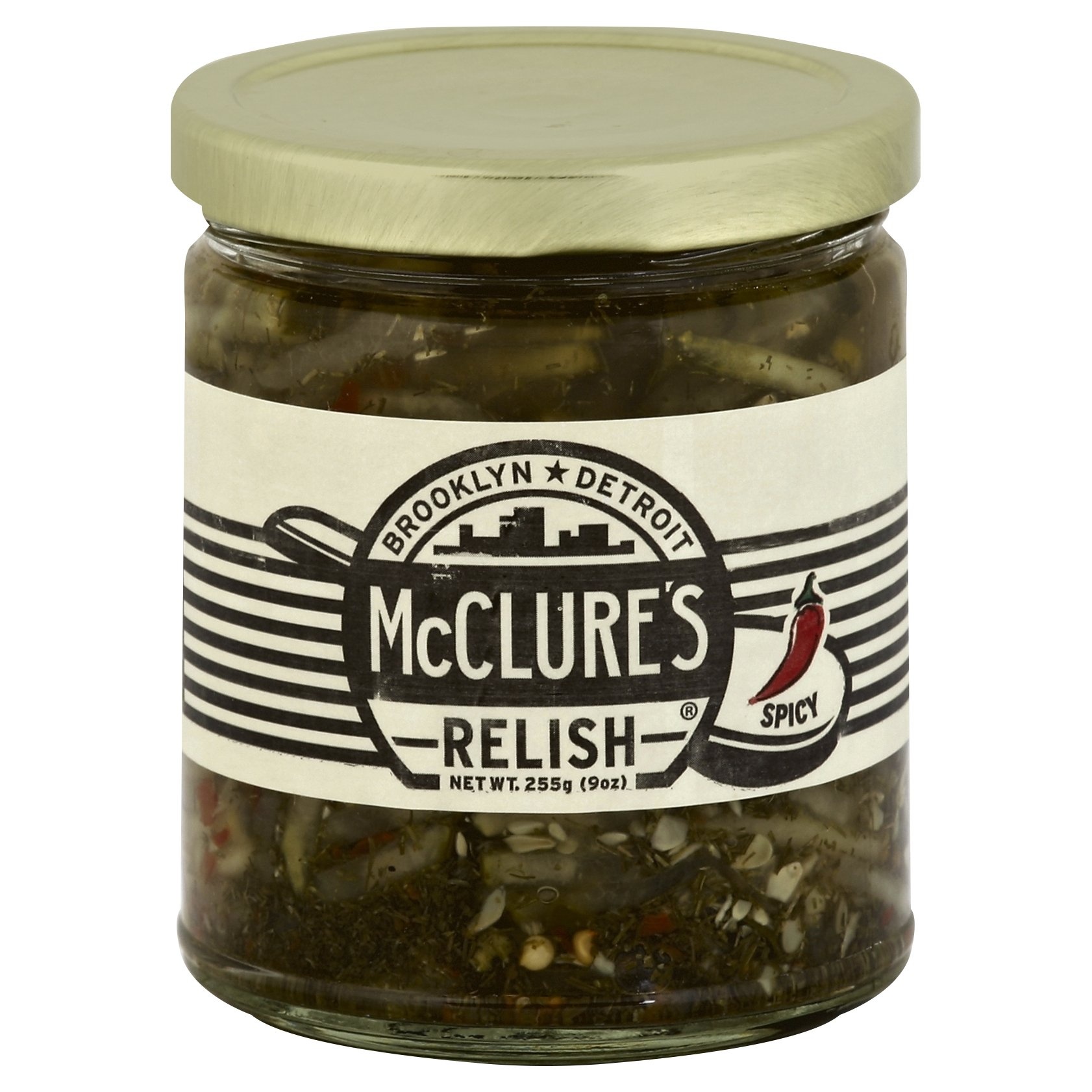 slide 1 of 2, McClure's Spicy Relish, 9 oz