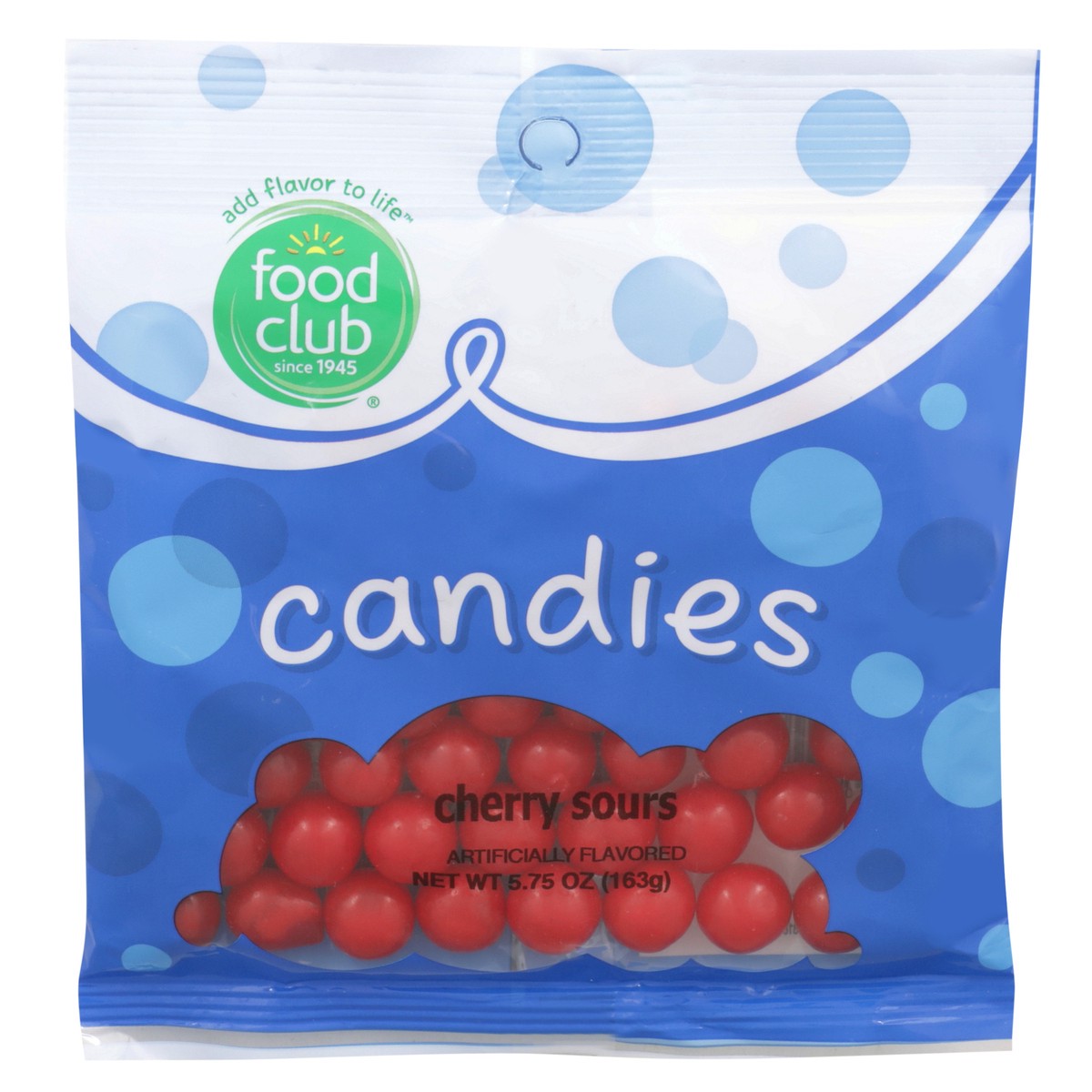 slide 1 of 9, Food Club Cherry Sours Candies, 5.75 oz