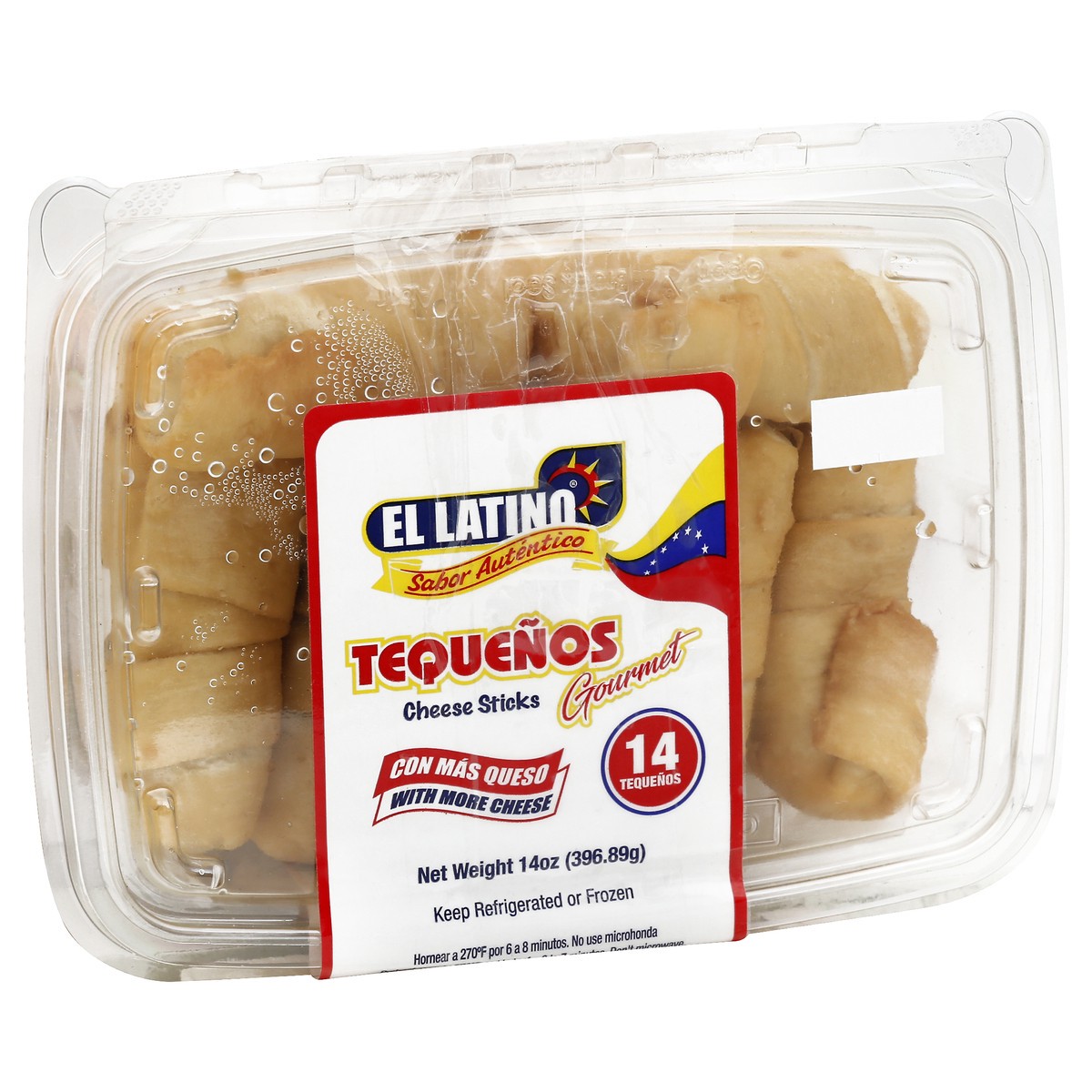 slide 9 of 13, El Latino Gourmet Tequenos 14 ea, 14 ct
