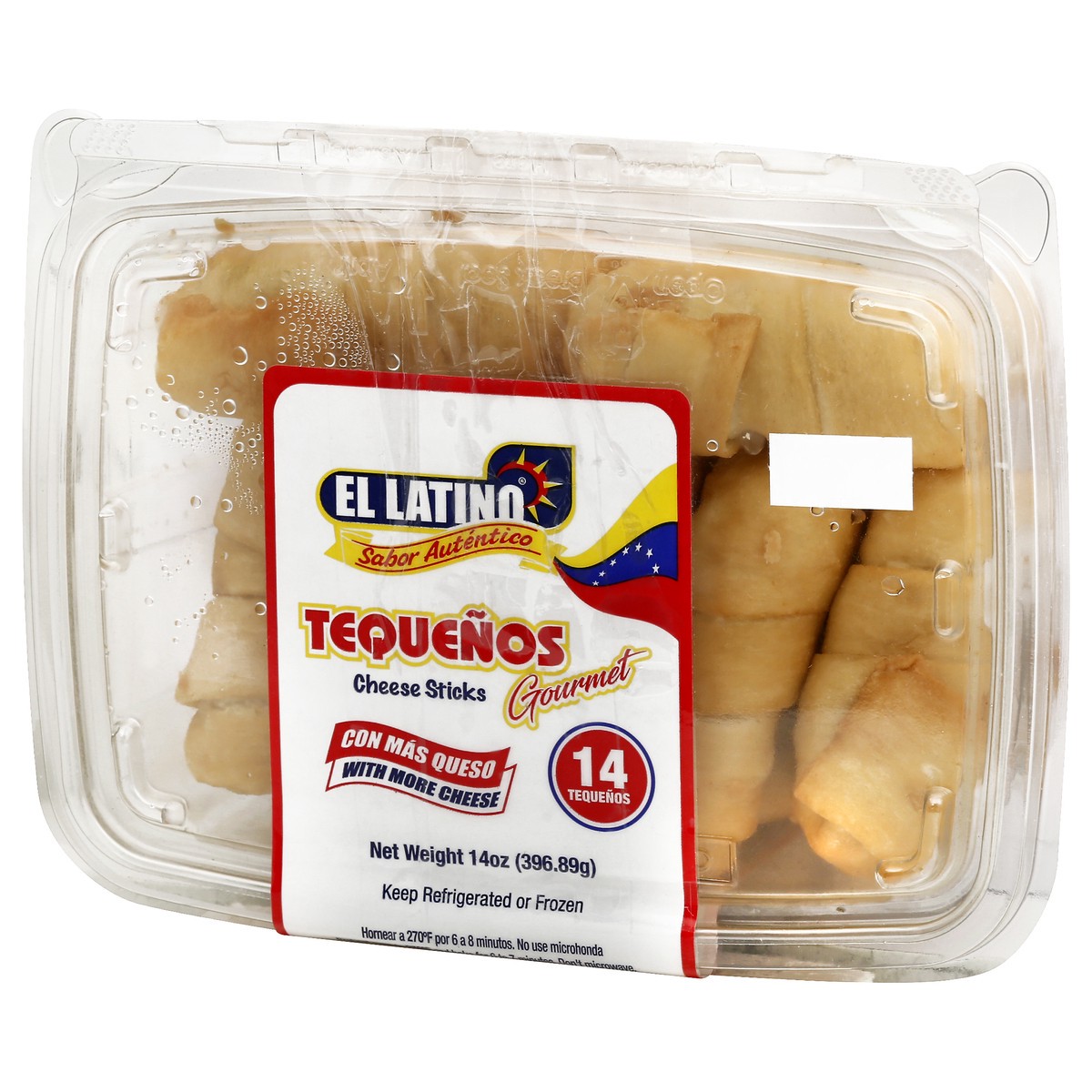 slide 13 of 13, El Latino Gourmet Tequenos 14 ea, 14 ct
