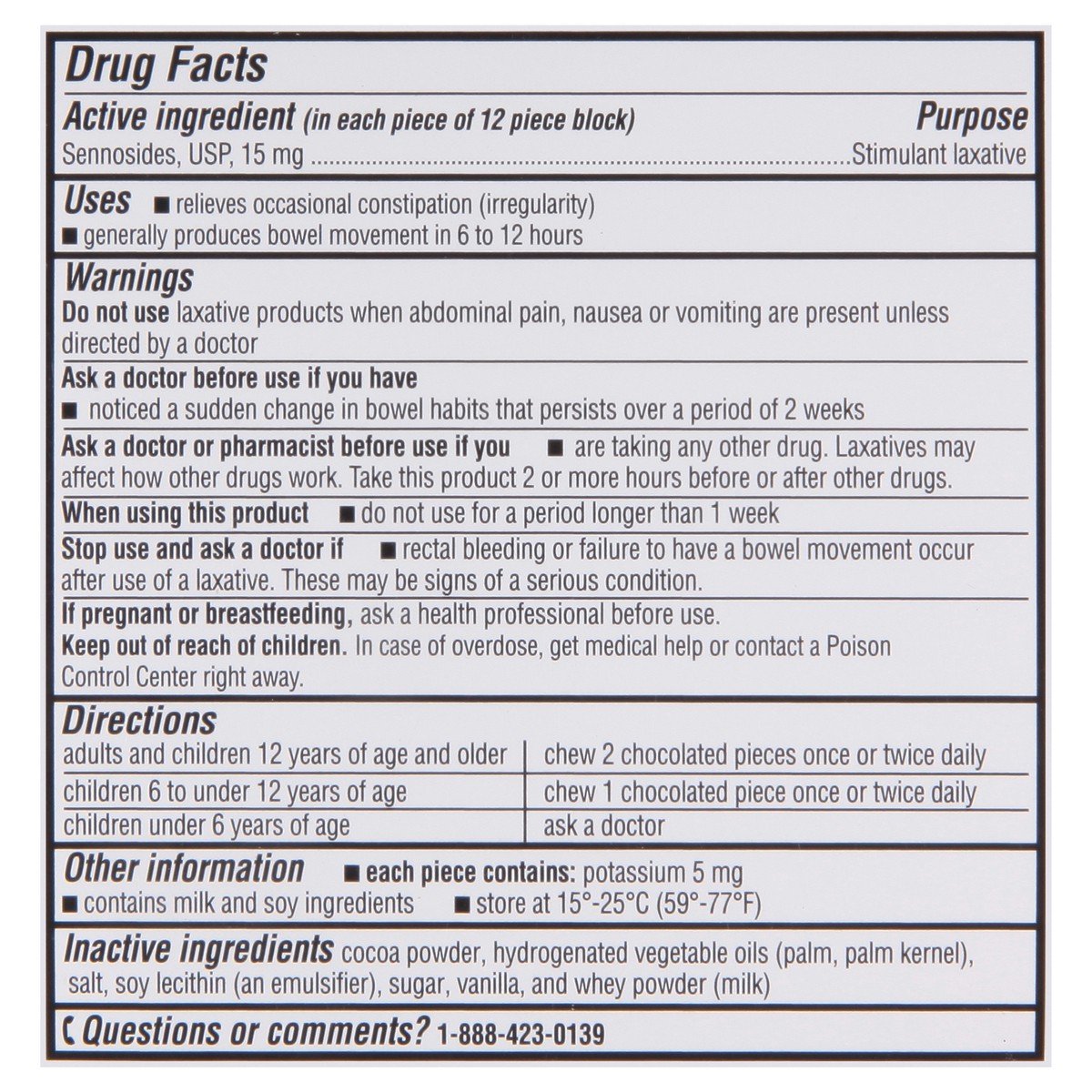 slide 10 of 15, Topcare Laxative Chocolated, 24 ct