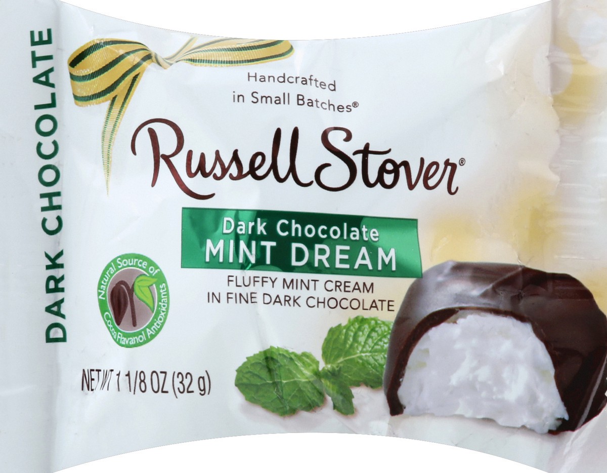 slide 5 of 6, Russell Stover Dark Chocolate, Mint Dream, 1.1 oz