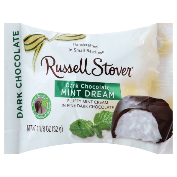 slide 1 of 6, Russell Stover Dark Chocolate, Mint Dream, 1.1 oz