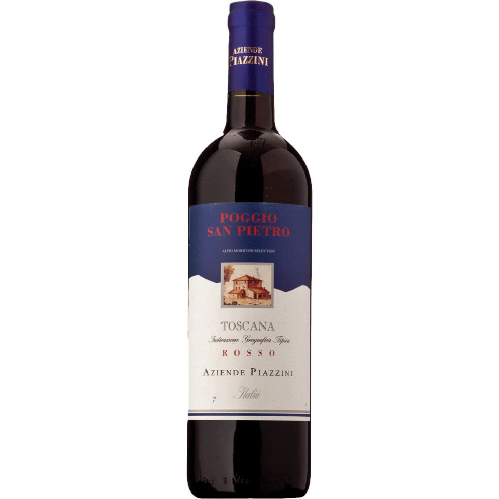slide 1 of 1, Aziende Piazzini Piazzini Poggio San Pietro Rosso, 750 ml