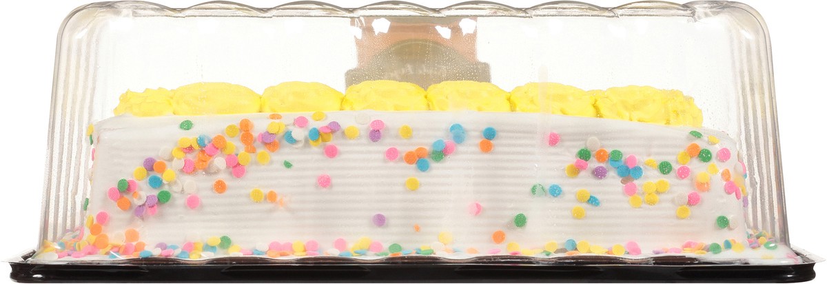 slide 5 of 8, Jon Donaire Triple Layer White Cake + Vanilla Ice Cream Premium Ice Cream Cake 4.13 lb. Clamshell, 4.13 lb