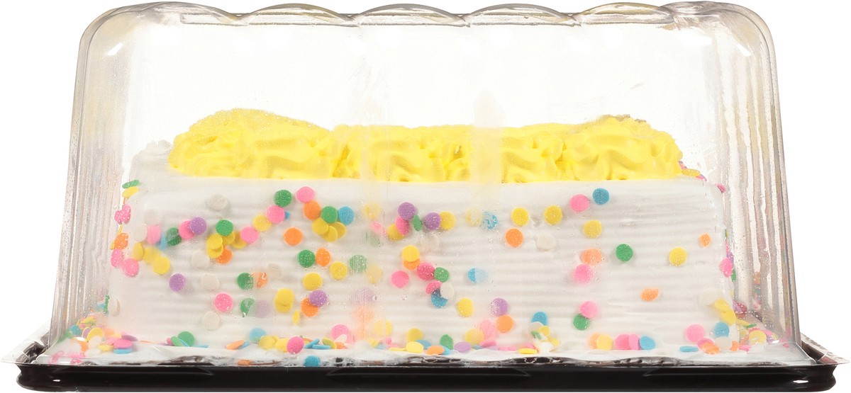 slide 4 of 8, Jon Donaire Triple Layer White Cake + Vanilla Ice Cream Premium Ice Cream Cake 4.13 lb. Clamshell, 4.13 lb