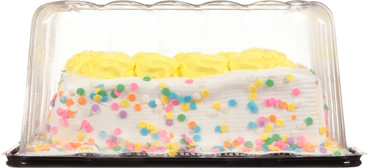 slide 6 of 8, Jon Donaire Triple Layer White Cake + Vanilla Ice Cream Premium Ice Cream Cake 4.13 lb. Clamshell, 4.13 lb