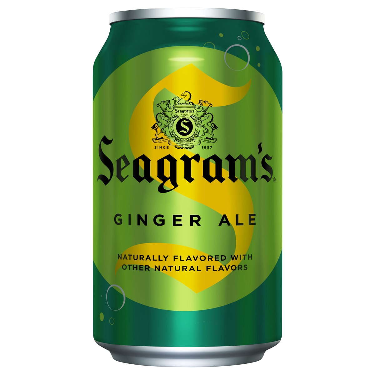 slide 1 of 5, Seagram's Seagrams Ginger Ale Can, 12 fl oz, 12 fl oz