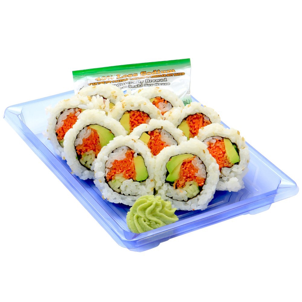 slide 1 of 1, AFC Advanced Fresh Concepts Vegetable Combo Roll Sushi, 7 oz