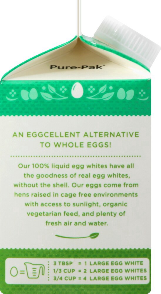 slide 4 of 5, Simple Truth Cage Free Liquid Egg Whites, 16 oz