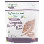 slide 1 of 1, Wholesome Pantry Organic Non-Pareil Raw Almonds, 8 oz