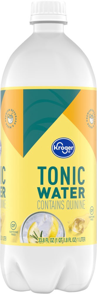 slide 2 of 2, Kroger Tonic Water, 33.8 fl oz