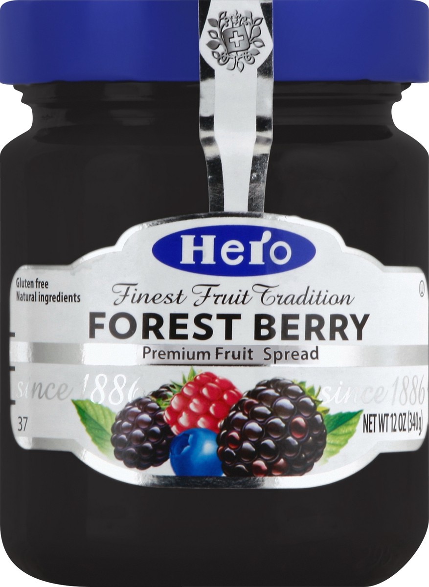 slide 2 of 2, Hero Forest Brry Preserves, 12 oz