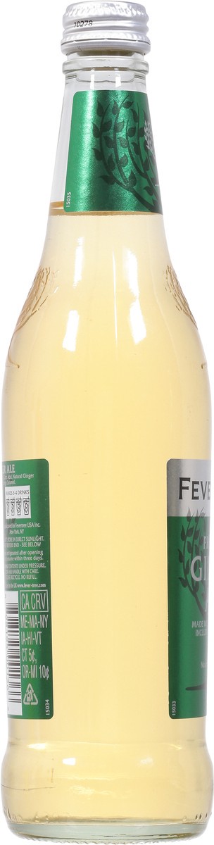 slide 7 of 9, Fever-Tree Soda Ginger Ale Premuim - 16.9 oz, 16.9 oz