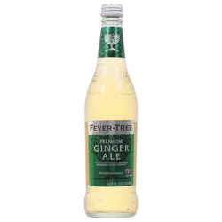 Fever-Tree Soda Ginger Ale Premuim - 16.9 oz