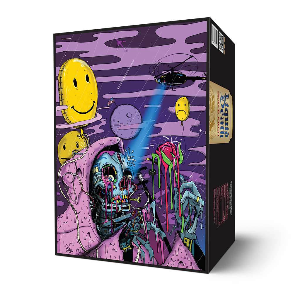 slide 3 of 6, Liquid Death Gravefruit, 19.2 oz