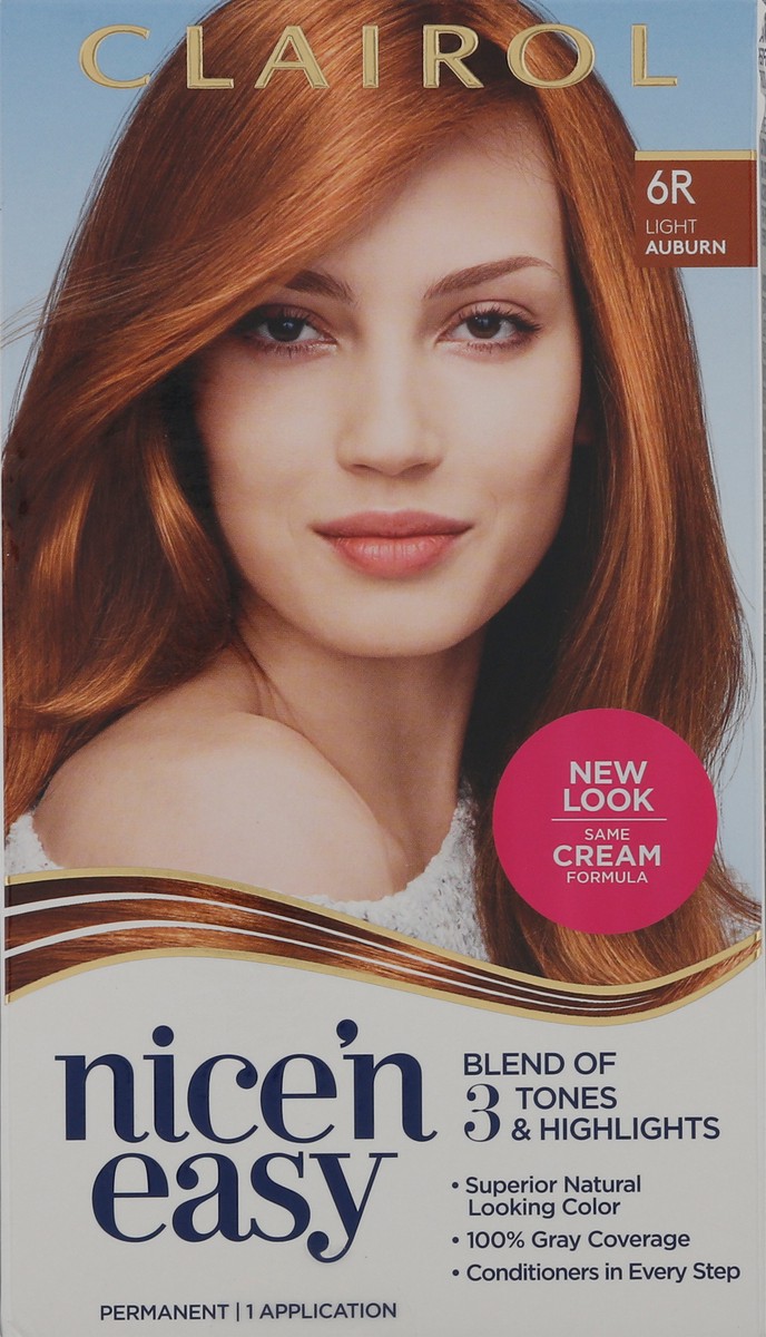 slide 5 of 9, Nice’n Easy Clairol Nice 'N Easy 6R Light Auburn, 1 ct
